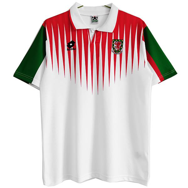 Wales away vintage retro jersey soccer match men's second sportswear football shirt 1996-1997
